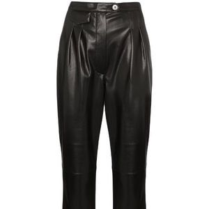 Nanushka Mltsu Vegan Leather Trousers Crop/Petite